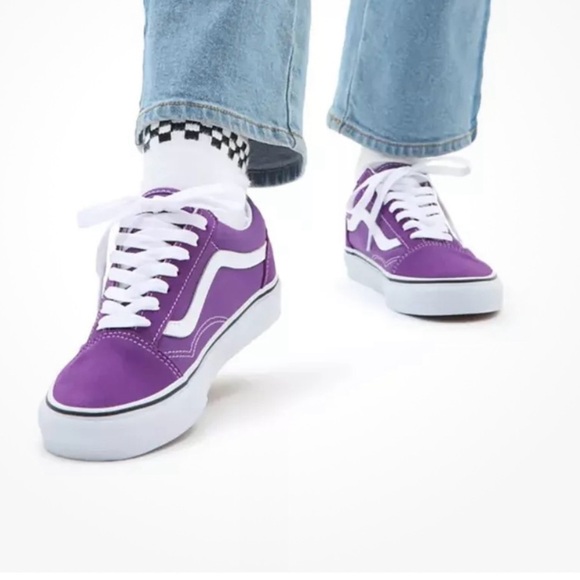 Vans Shoes - Vans Color Theory Old Skool Skate Sneakers Purple Magic Unisex Wm’s 8 Mn’s 6.5